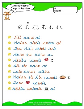 inorm Grubu Çalışma Sayfaları